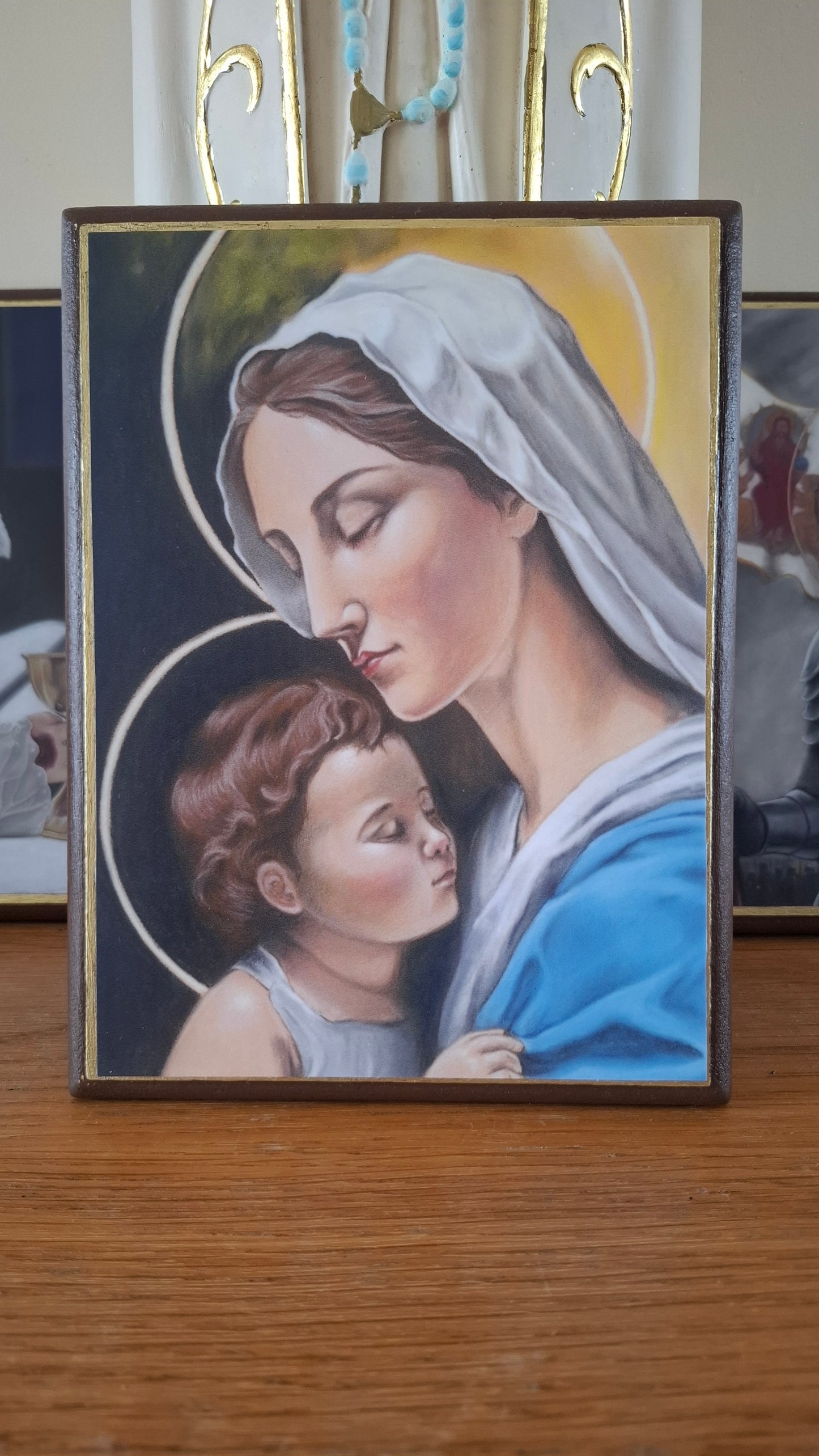 Madonna and Child Plaque