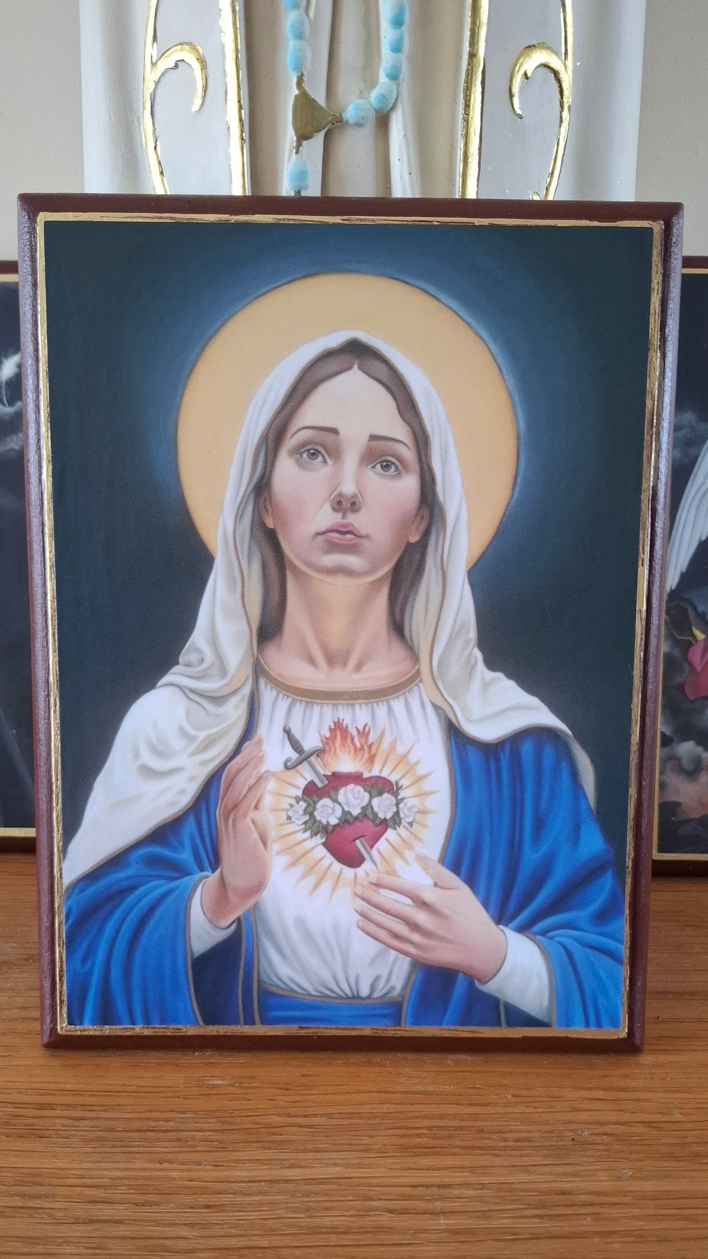 Immaculate Heart Devotional Plaque