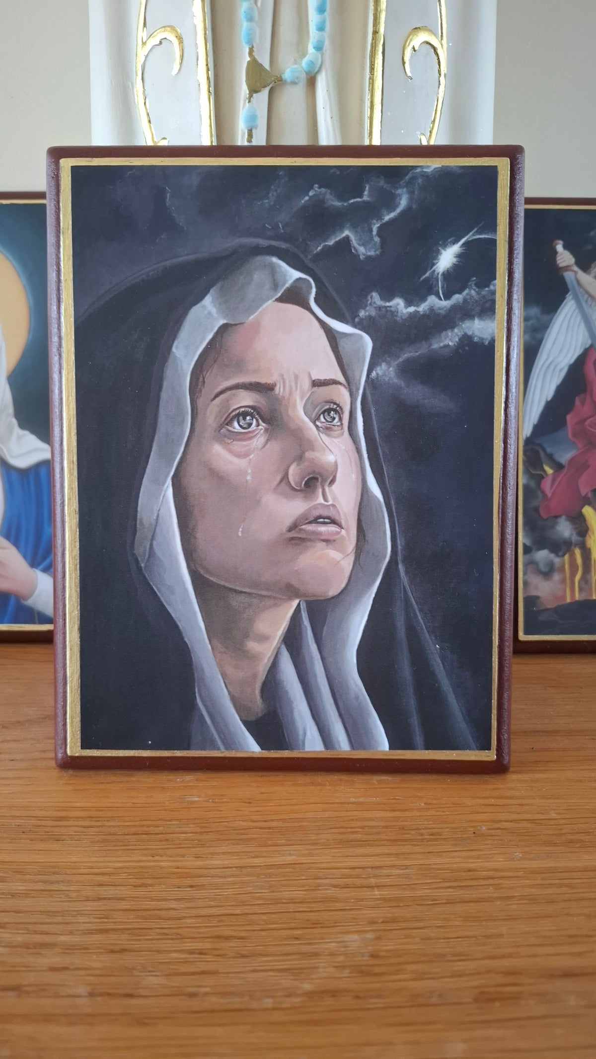 Our Lady of Sorrows Devotional Plaque