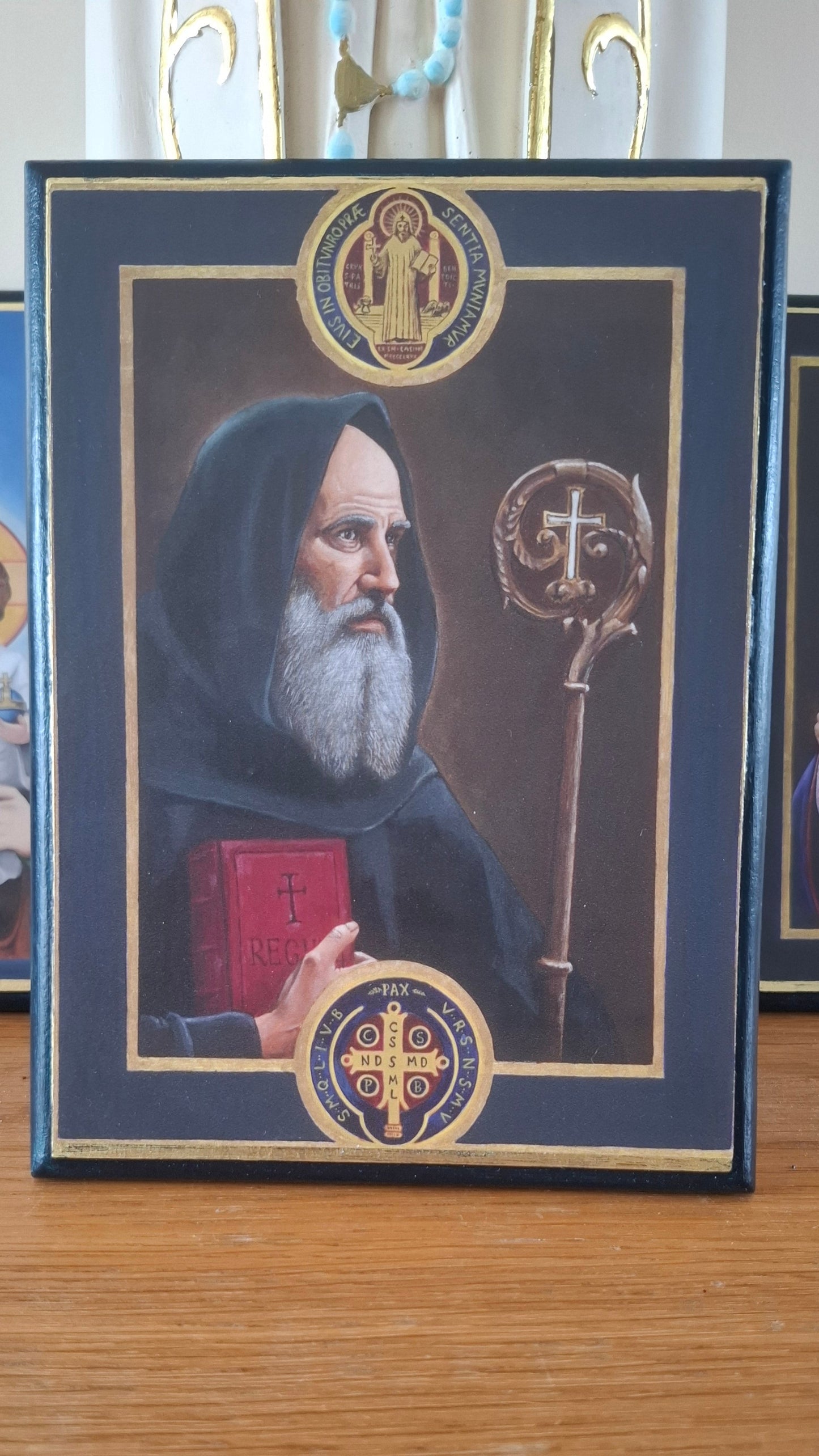 St Benedict Devotional Plaque