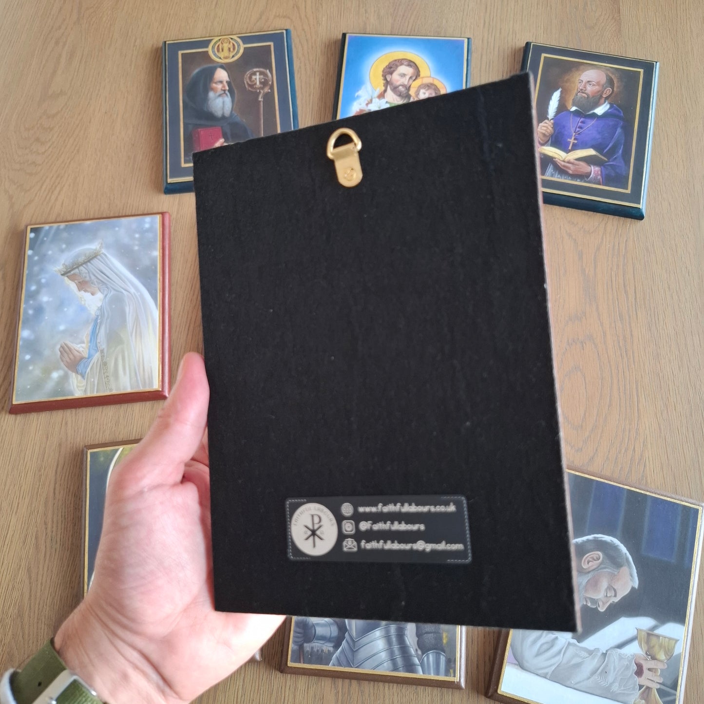 St Benedict Devotional Plaque