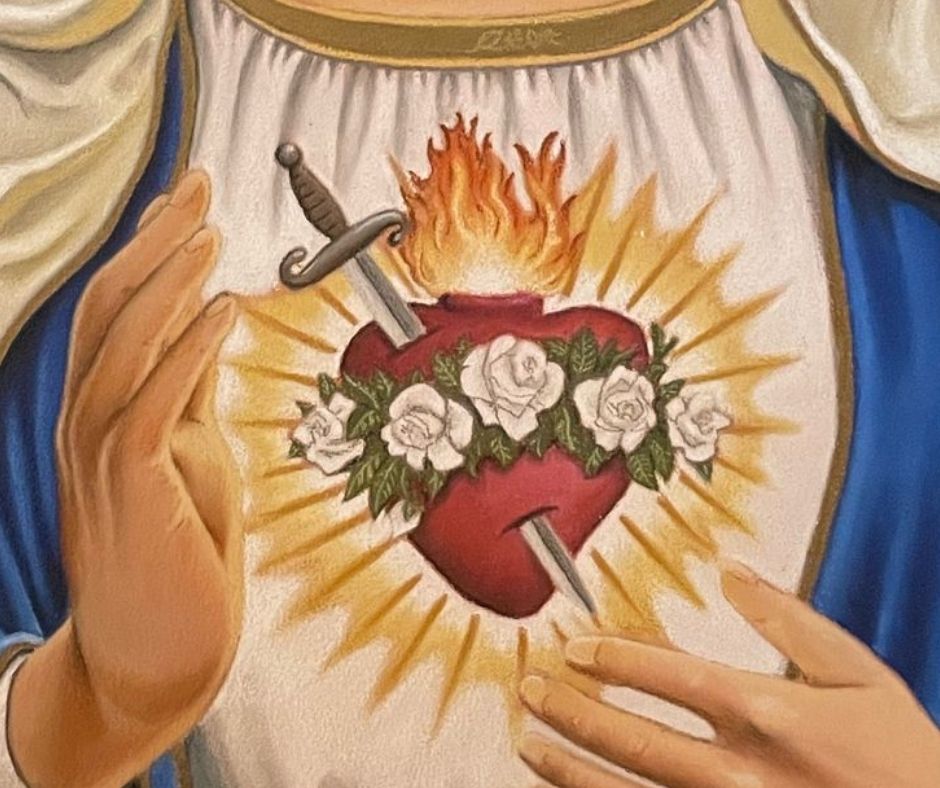 The Immaculate Heart of Mary – Fine Art Print (Pre-Order)