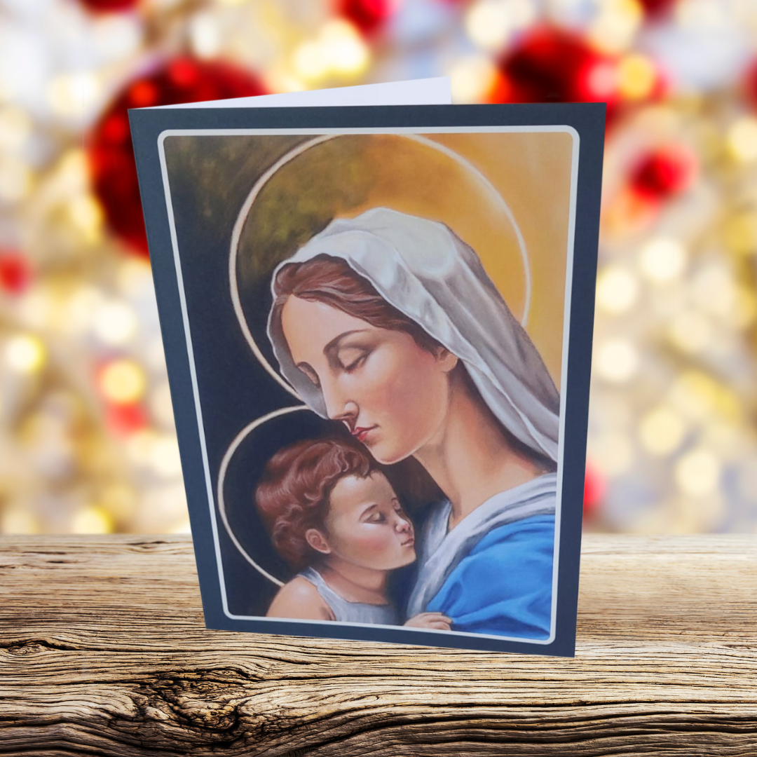 Madonna and Child: Pack of 5 x Christmas Cards