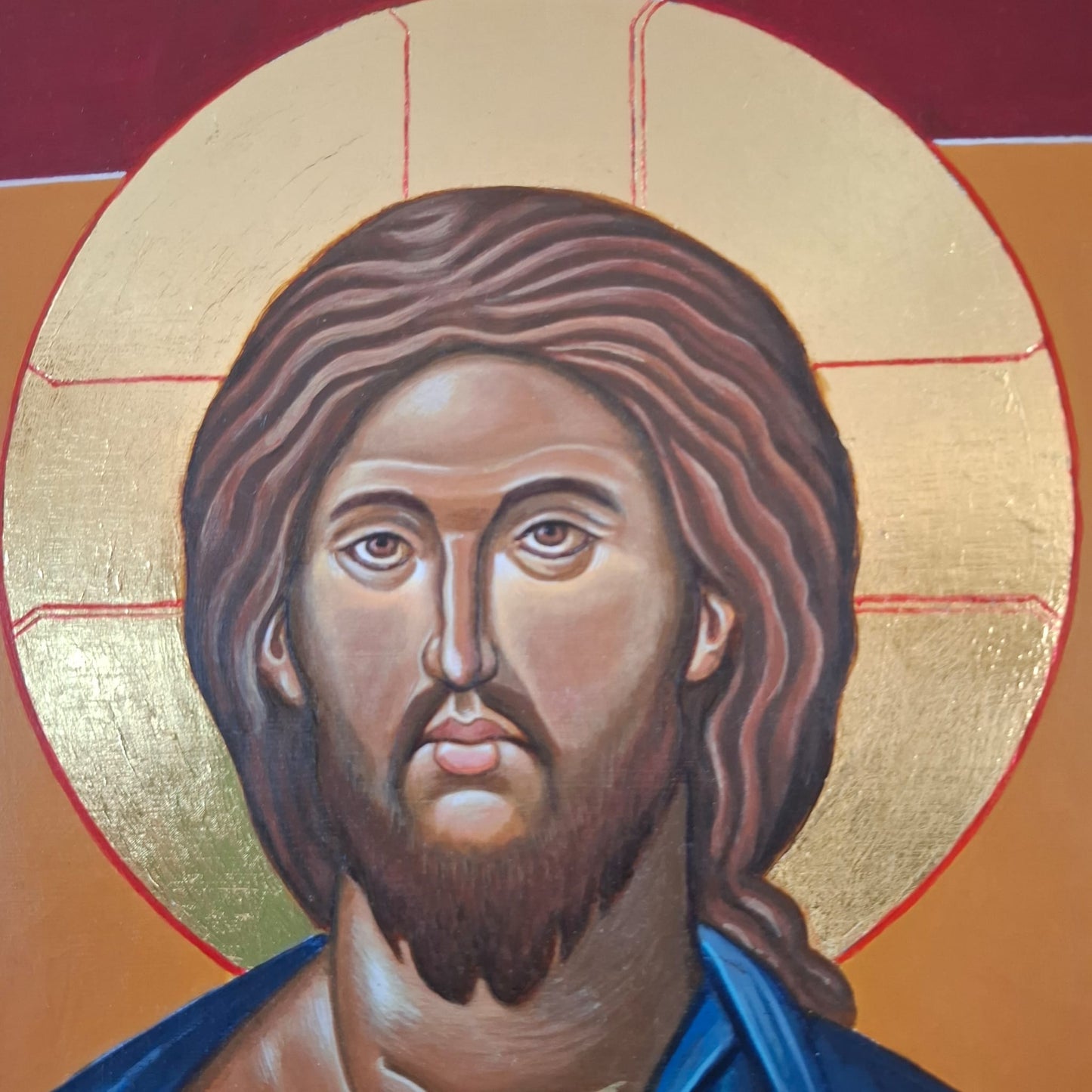Icon of Our Lord Jesus Christ - Original painted Art work