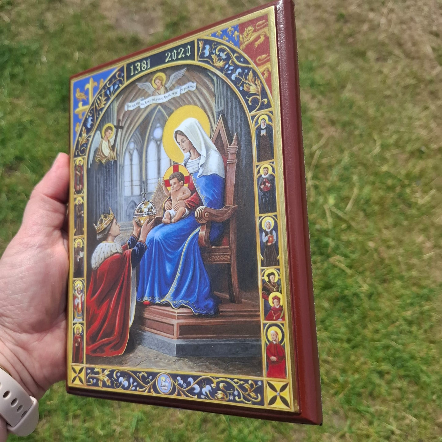 Our Lady's Dowry Devotional Plaque