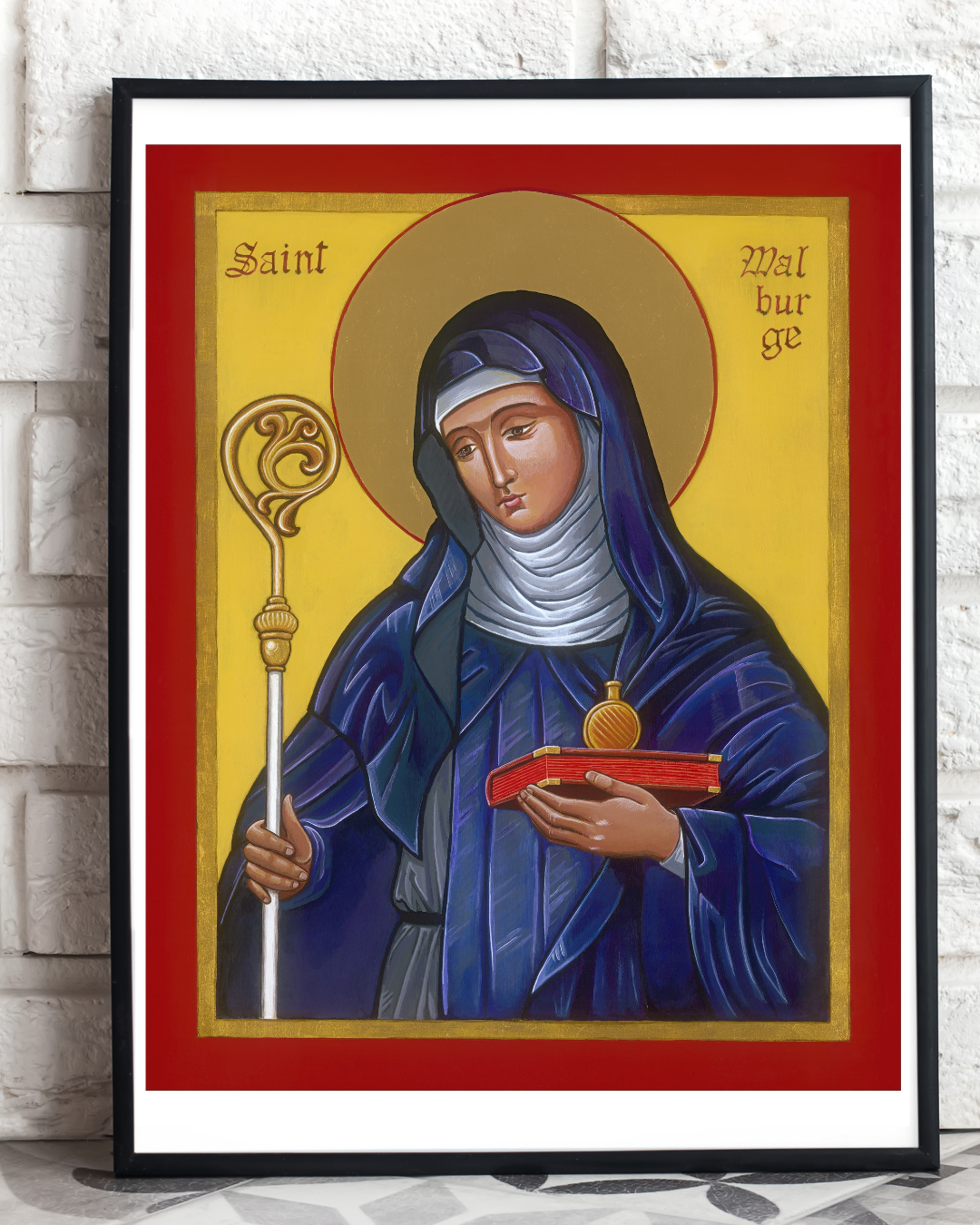 St Walburge - Print