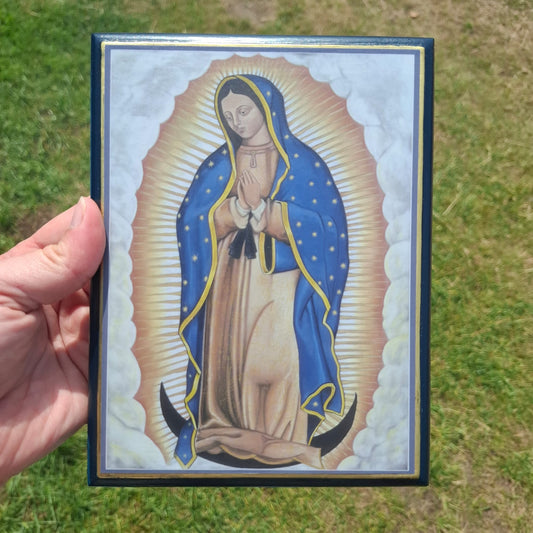 Our Lady of Guadalupe Devotional Plaque